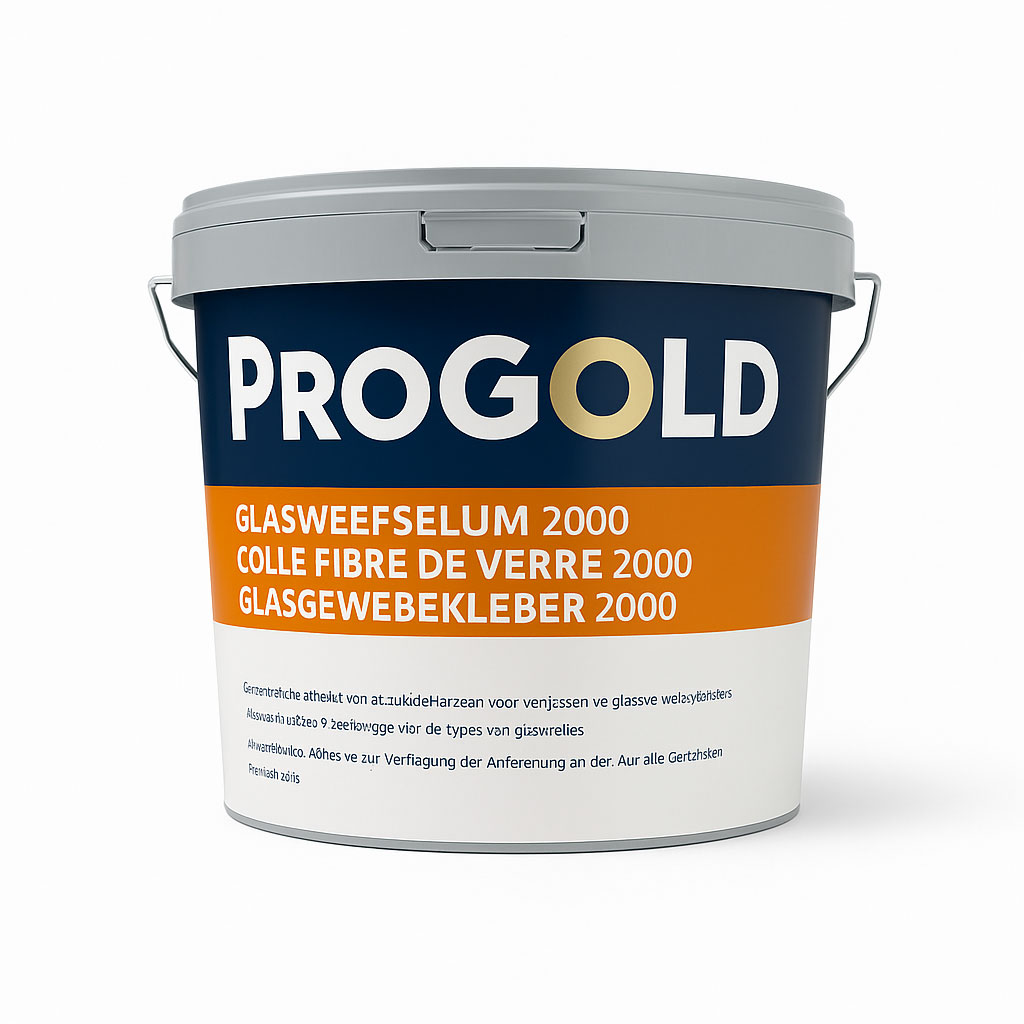 Glasvlies behanglijm tot 50 m2. 1 emmer van 10 liter.