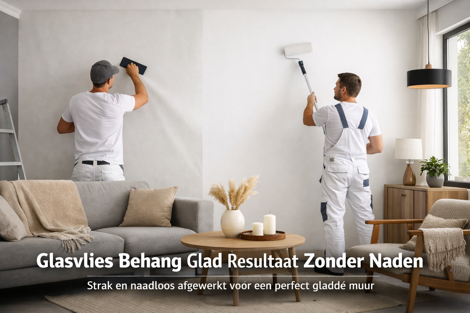 Glasvlies behang zorgt voor een glad resultaat zonder naden en geeft je muren een strakke en egale uitstraling. Door het professioneel te laten aanbrengen voorkom je zichtbare overgangen en krijg je een afwerking die jarenlang mooi blijft.